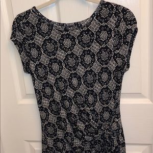 NWT LOFT side tie waist dress